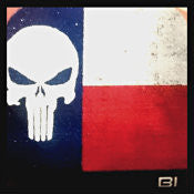 Hat clip Brim-it Texas Flag Punisher