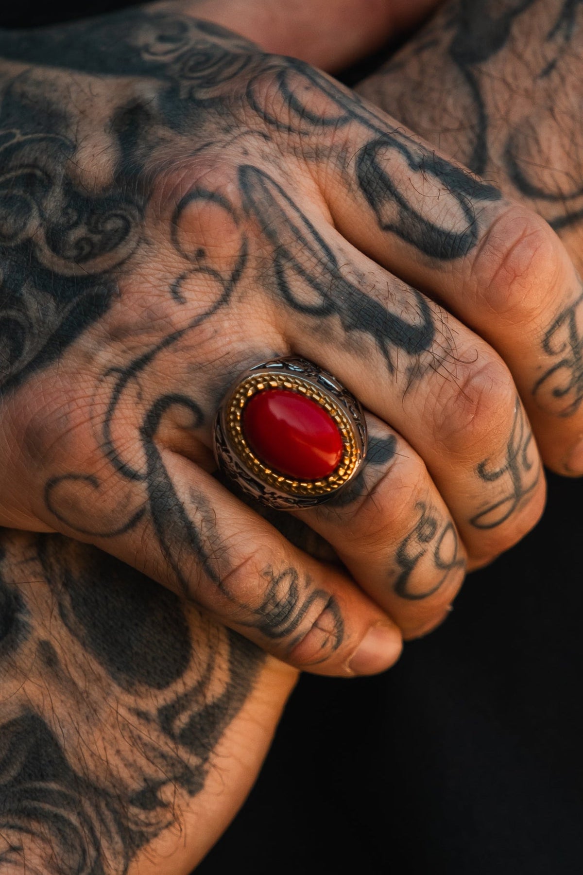 Burning Rose Ring