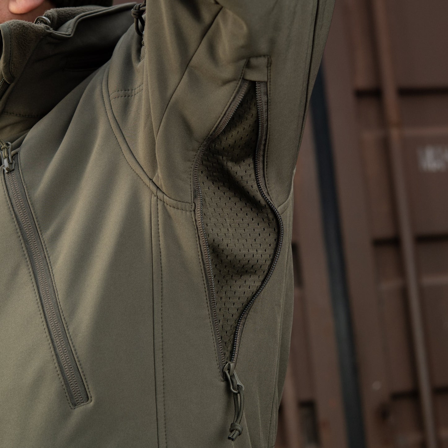 M‑Tac Softshell Tactical Jacket with Fleece Liner