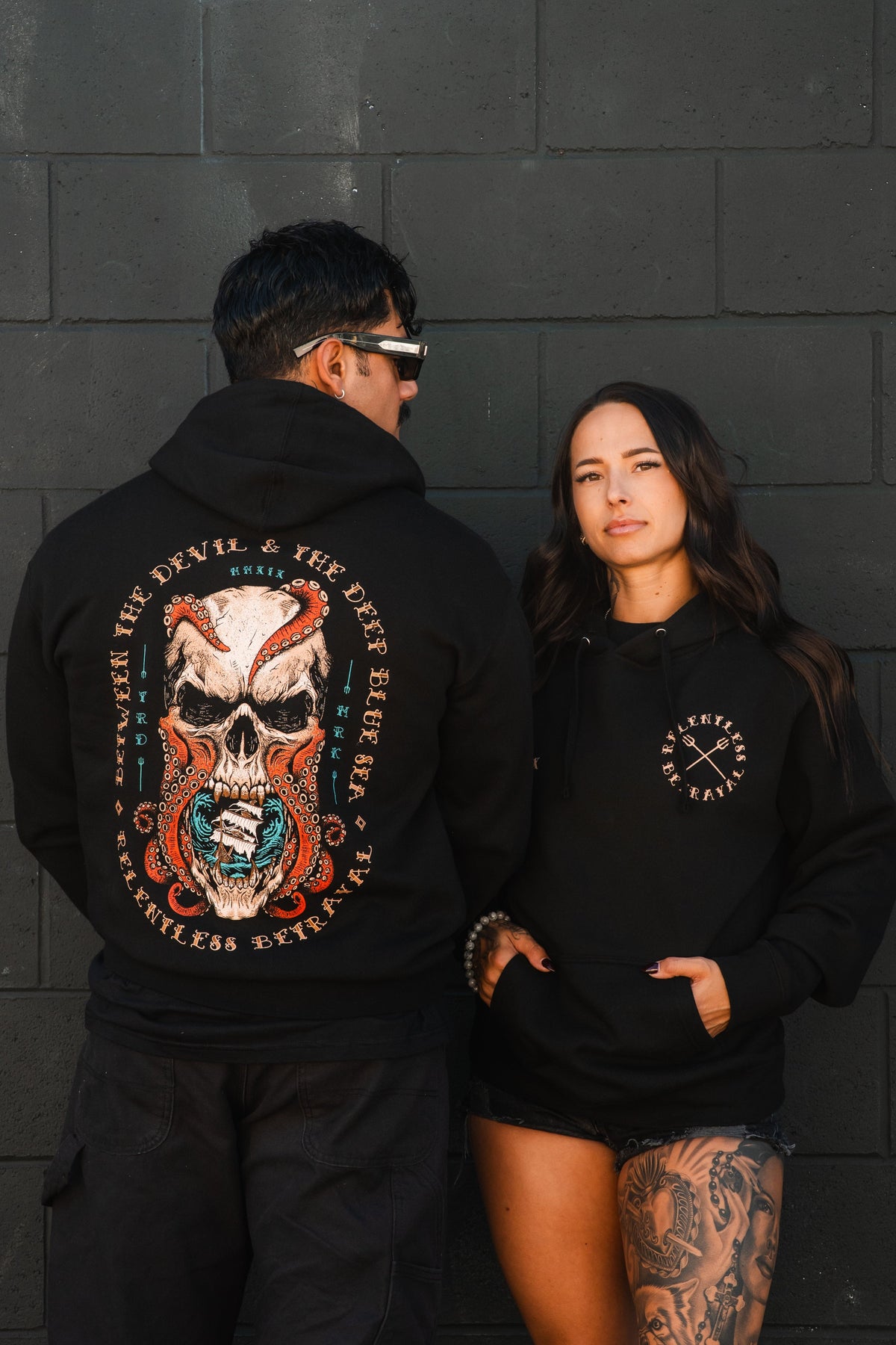 Between the Devil & The Deep Blue Sea Hoodie
