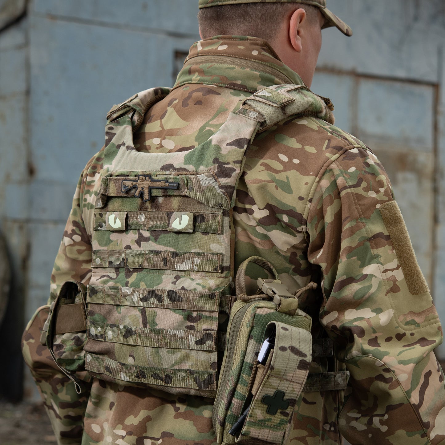 M-Tac Patch Tiger Eyes Laser Cut (couple)