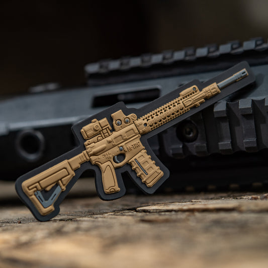 M-Tac patch AR-15 3D PVC