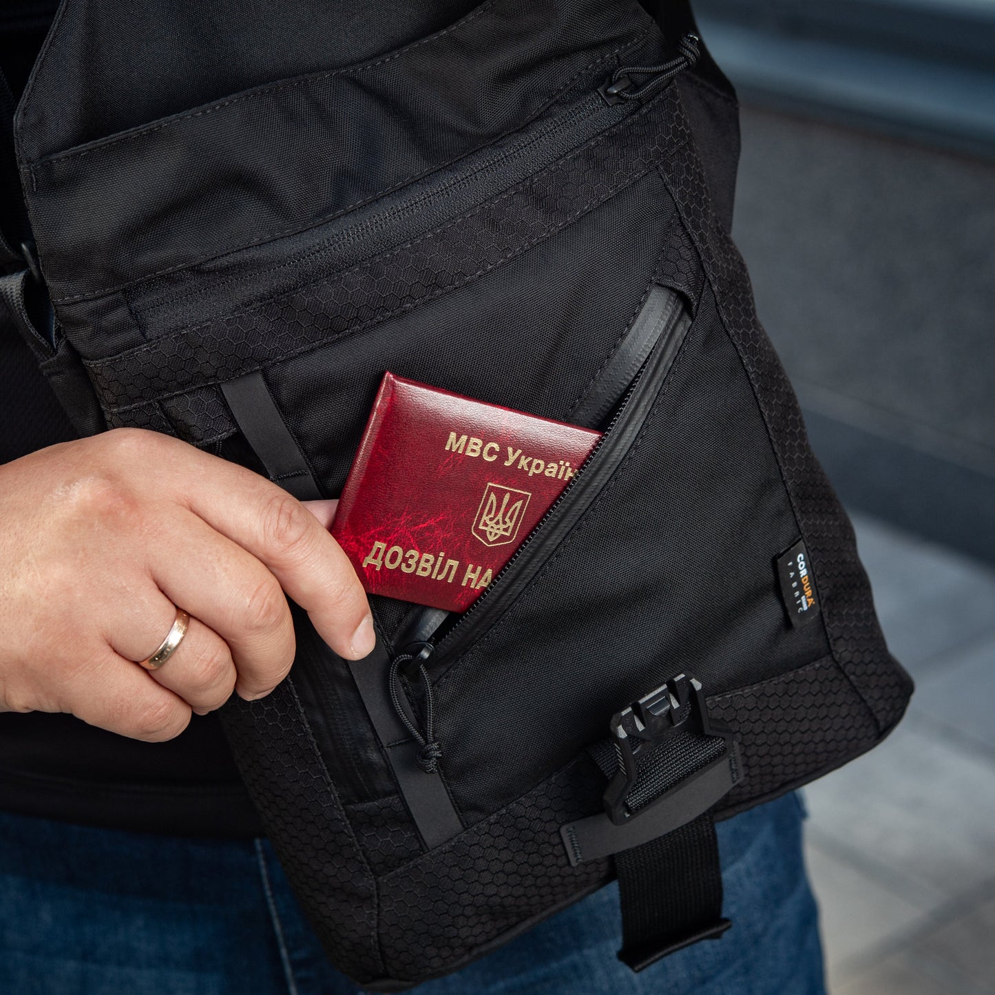 M‑Tac Magnet Shoulder Bag Gen II Elite Hex