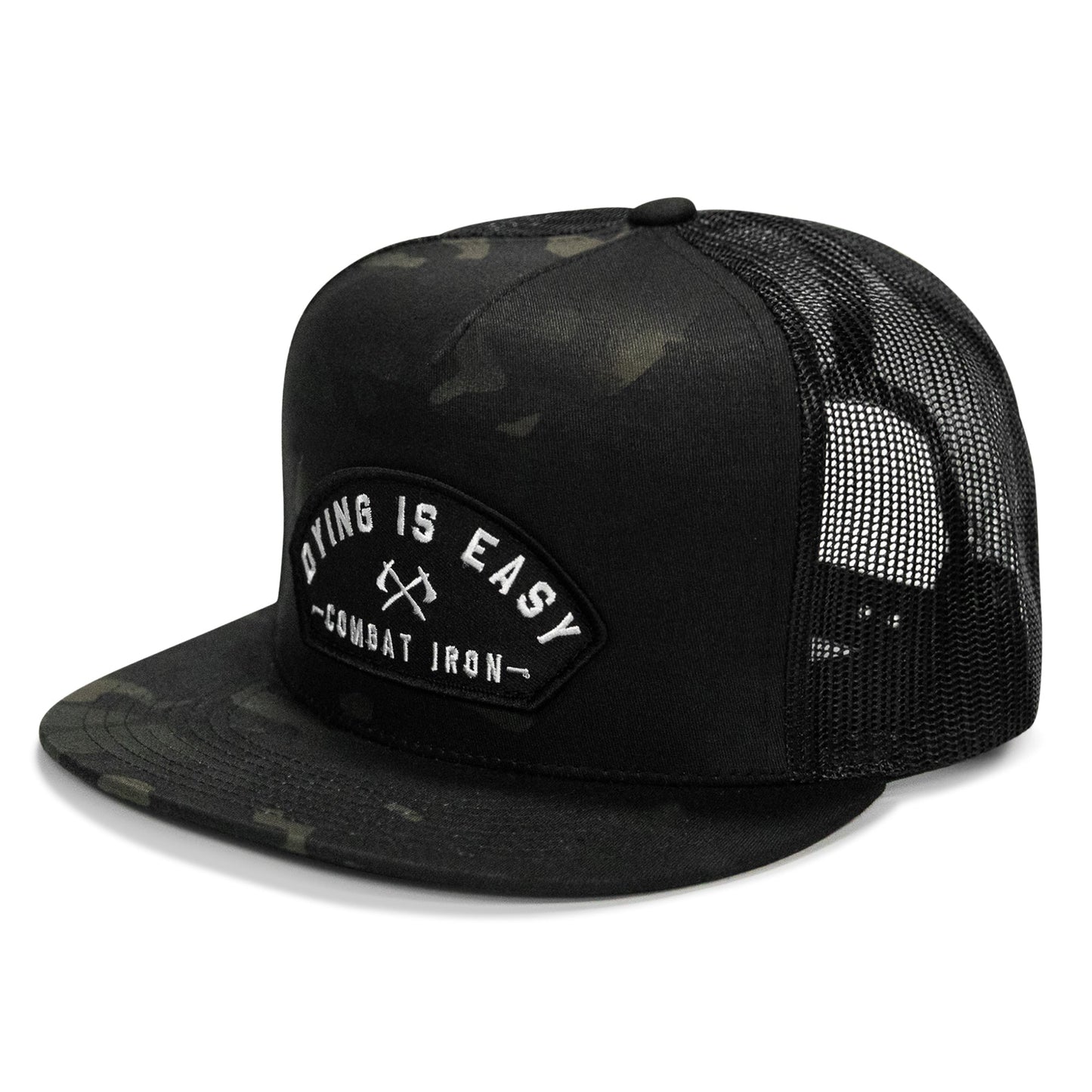 Dying Is Easy Patch Flatbill SnapBack Hat