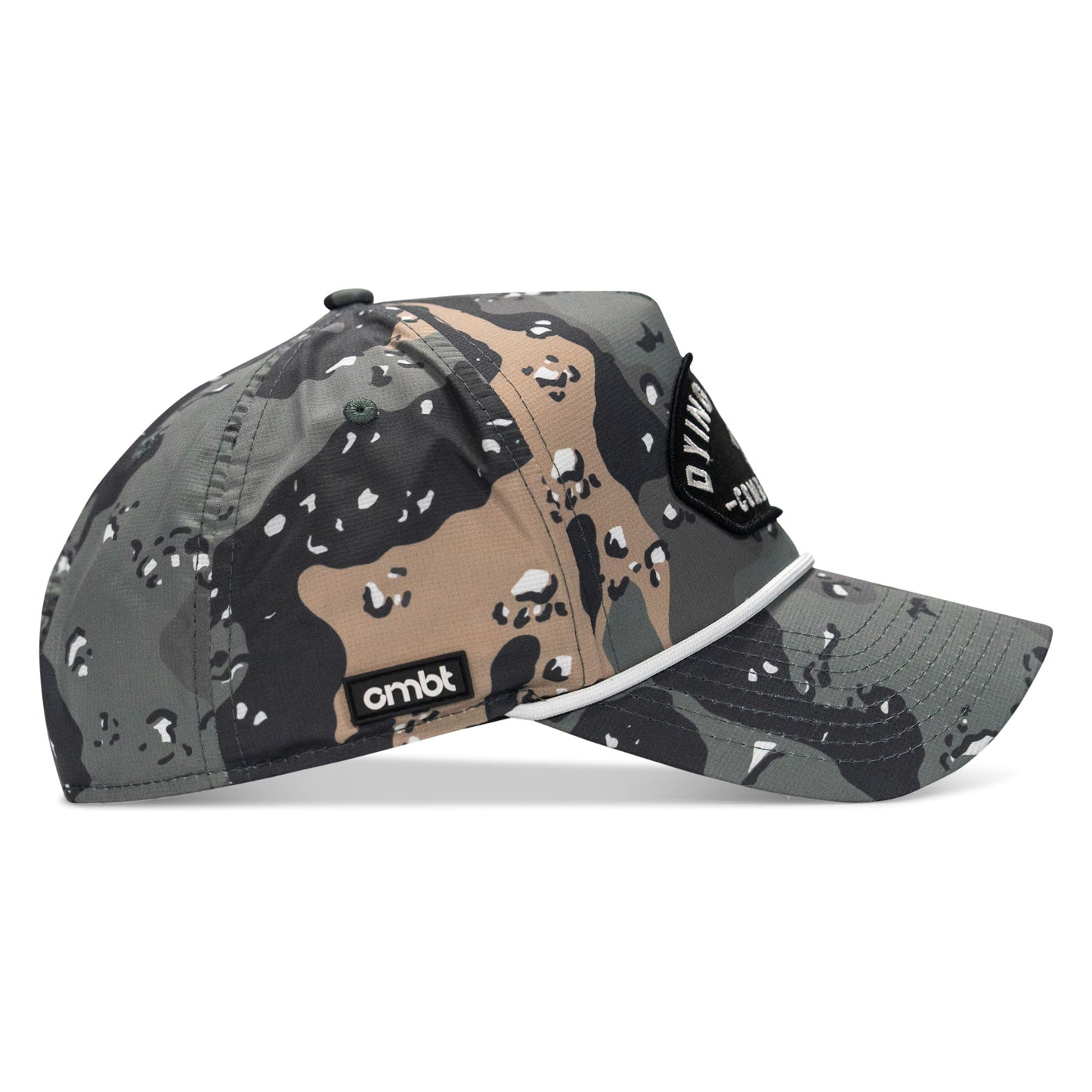 Dying Is Easy Arched Patch Weekender Snapback