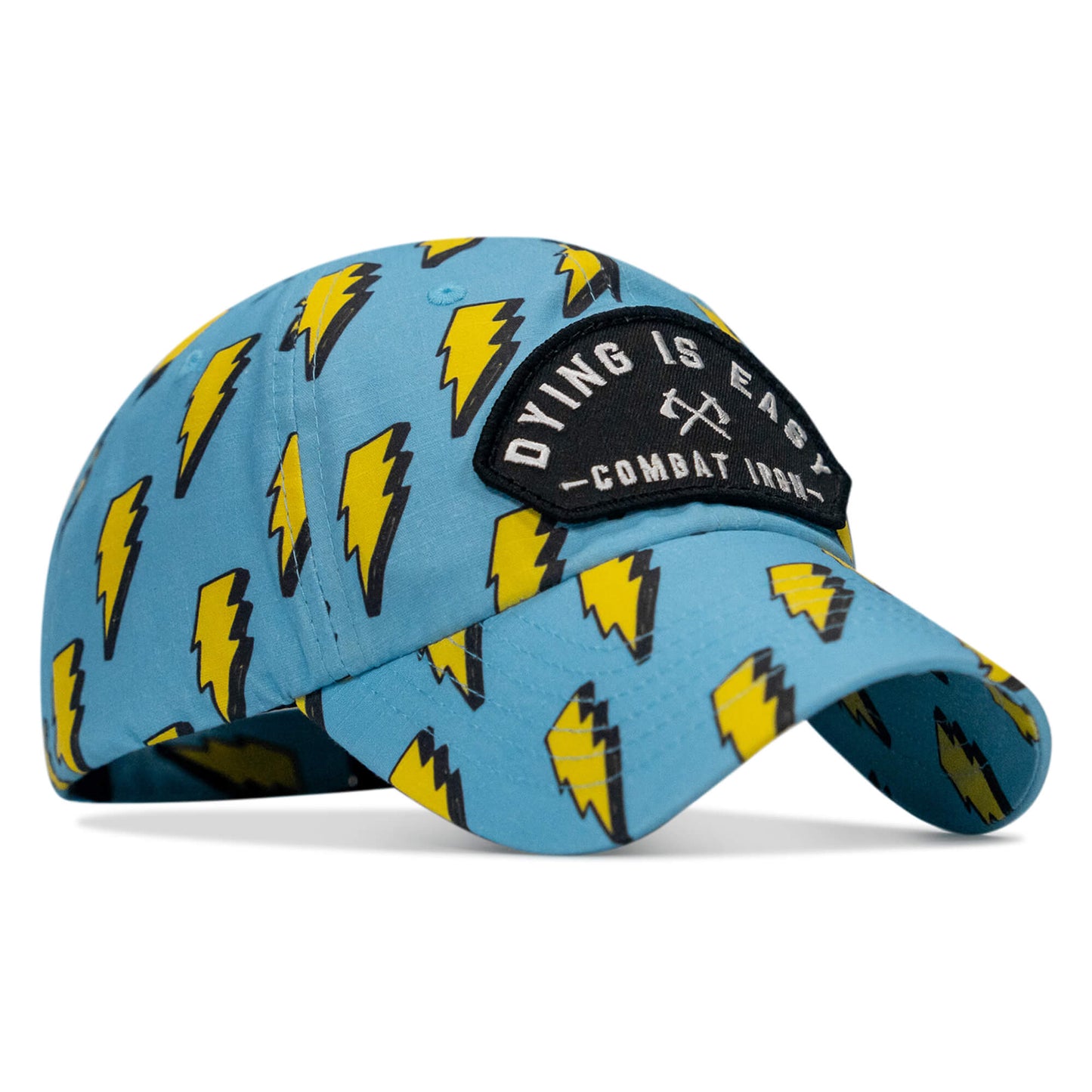 Dying Is Easy Arched Patch Tactical Ripstop Mesh Snapback Hat