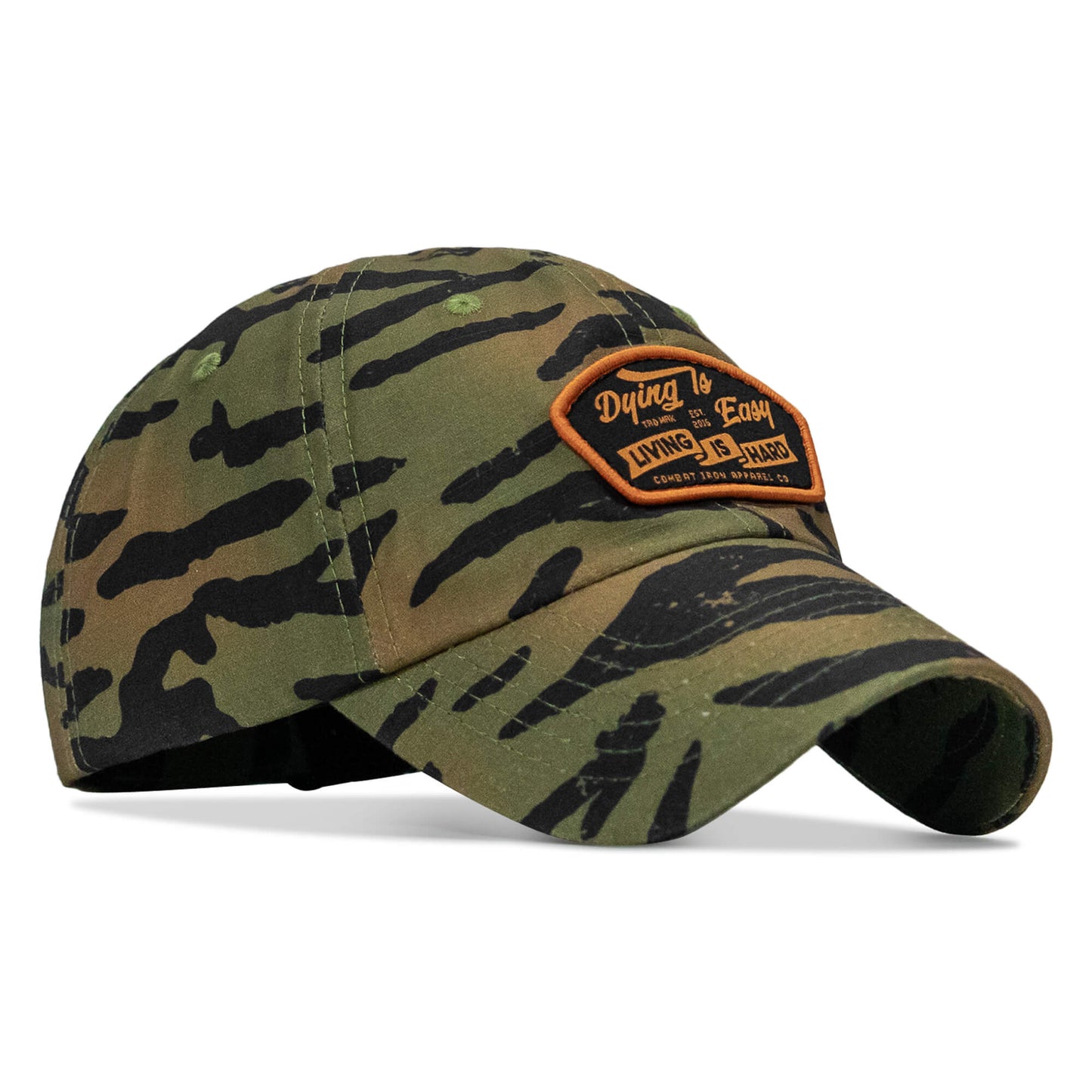 Dying Is Easy, Living Is Hard Patch Tactical Ripstop Mesh Snapback Hat