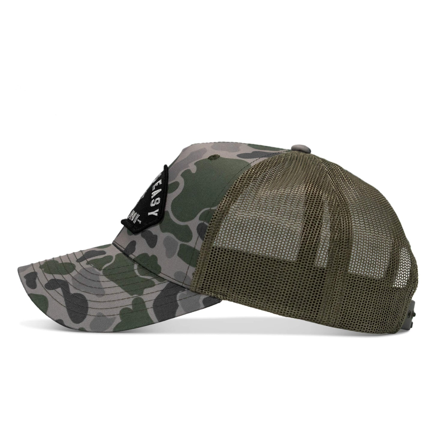 Dying Is Easy Arched Patch Snapback Hat