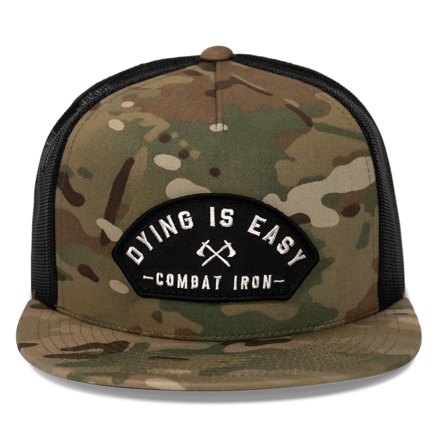 Dying Is Easy Patch Flatbill SnapBack Hat
