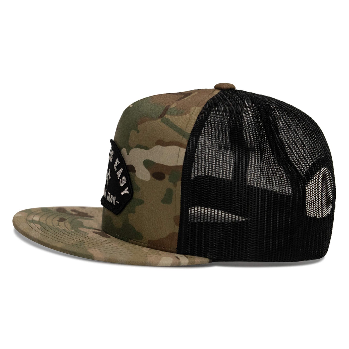 Dying Is Easy Patch Flatbill SnapBack Hat