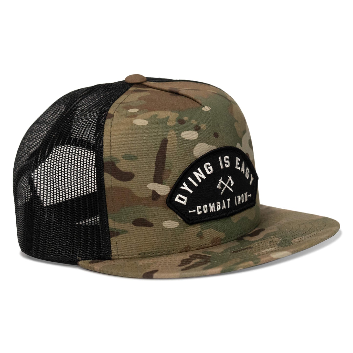 Dying Is Easy Patch Flatbill SnapBack Hat