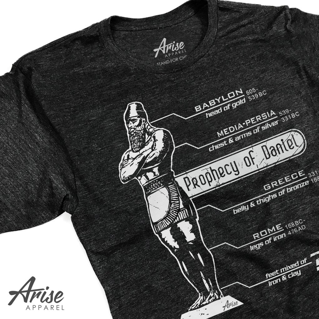 Bible Prophecy Timeline (Daniel Statue) T-Shirt