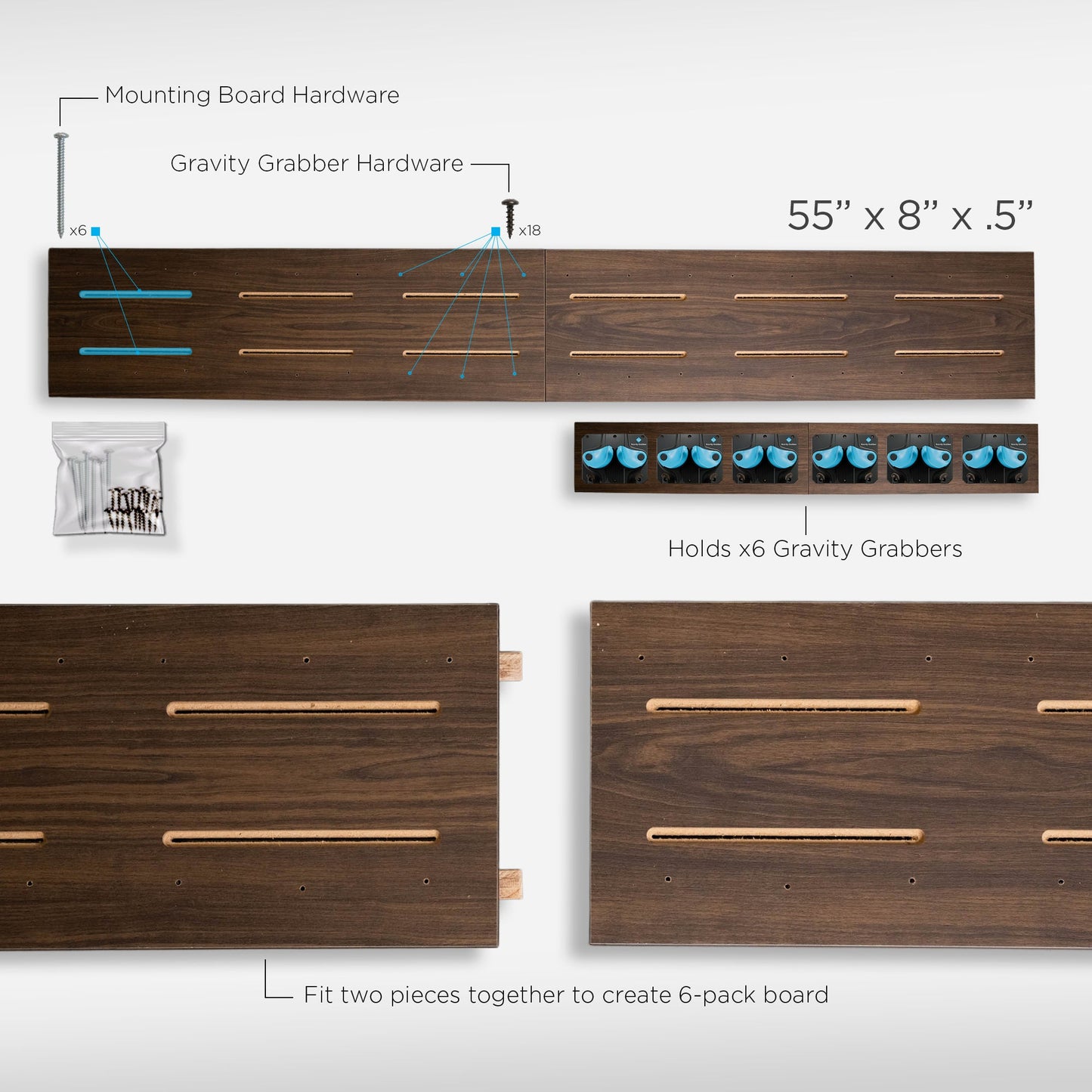 White Bundle Maple Board