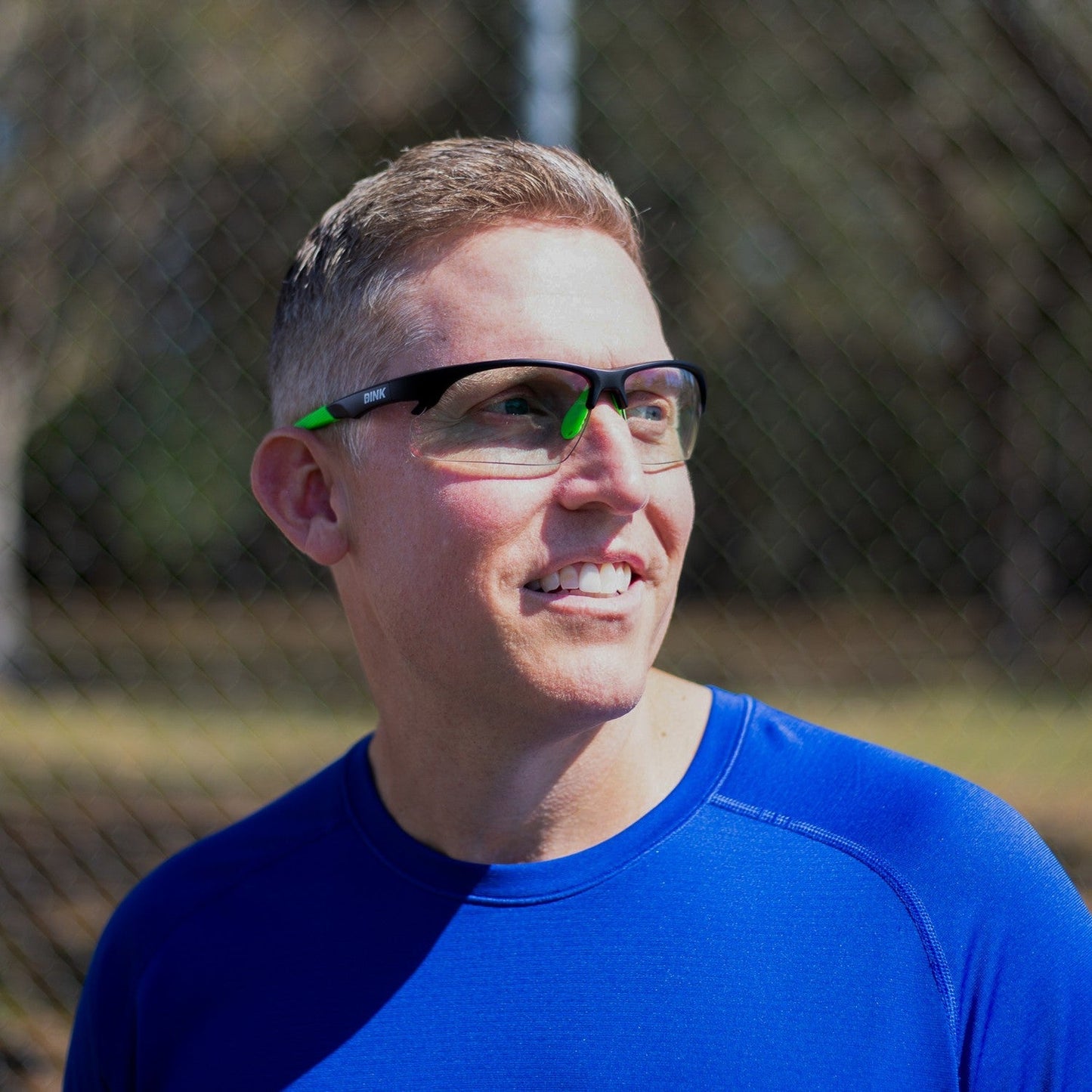Daytona Pickleball Sunglasses - Black Green