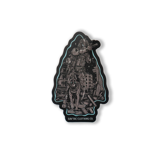 Dogs of War Sticker