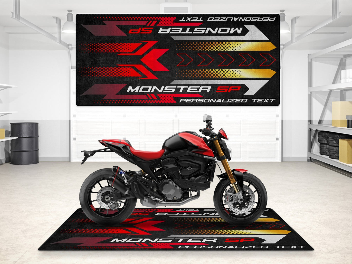 MPM Motorcycle Mat for Ducati Monster SP - MM7196