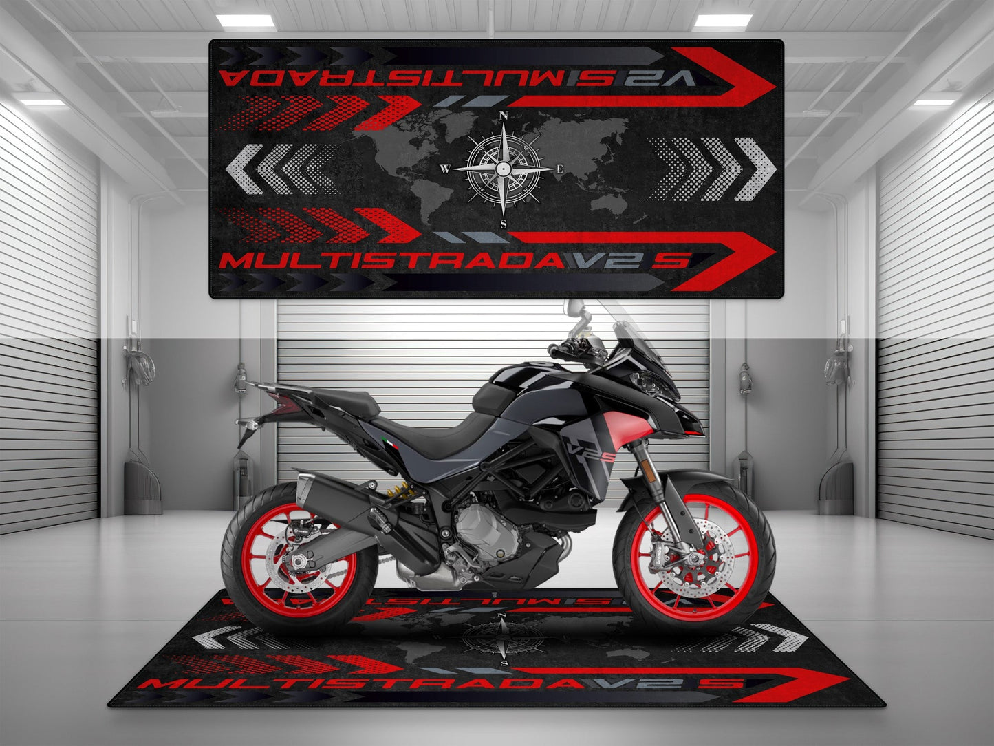 MPM Motorcycle Mat for Ducati Multistrada V2 S - MM7163