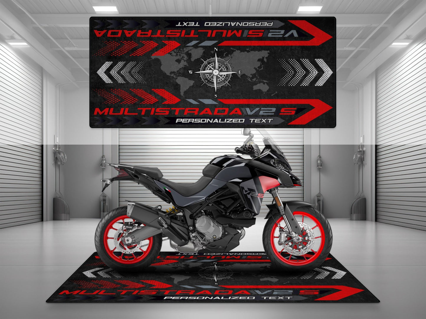 MPM Motorcycle Mat for Ducati Multistrada V2 S - MM7163