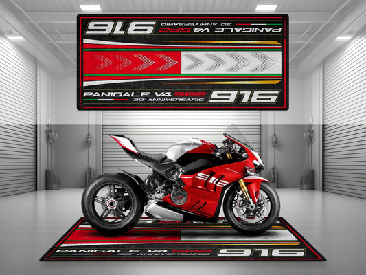 MPM Motorcycle Mat for Ducati Panigale V4 SP2 30th Anniversary - MM4120