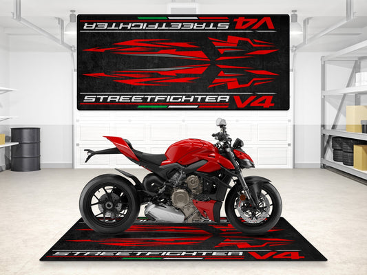 MPM Motorcycle Mat for Ducati Streetfighter V4 - MM7259
