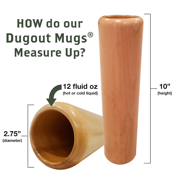 Detroit Tigers "D" Dugout Mug® |  Baseball Bat Mug Collective