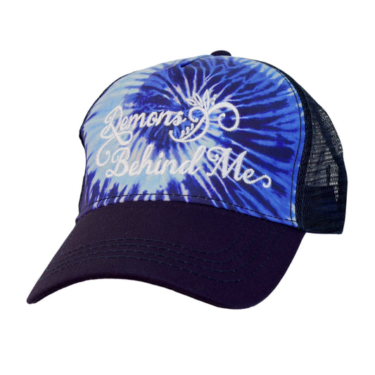 Festival Tie-Dye Embroidered Trucker Hats