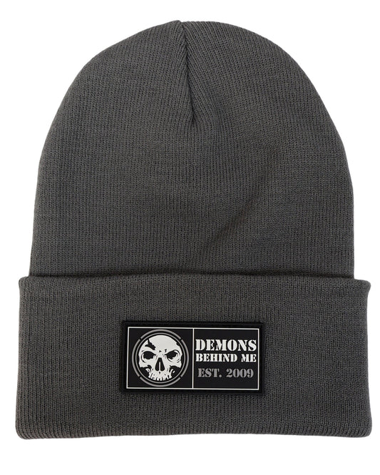 Premium Sewn PVC Patch Beanie (2 Colors)