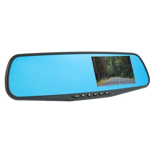 DS18 EAGLE2IN1 Rearview Mirror with 4.3" HD LCD Display Built-In 1080P Dash Cam Recorder, Reverse Camera with Parking Sensor