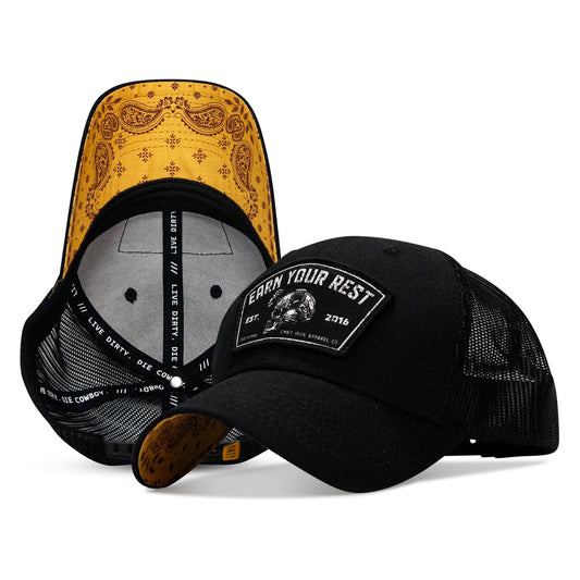 Earn Your Rest Patch Original Ripstop Snapback Hat