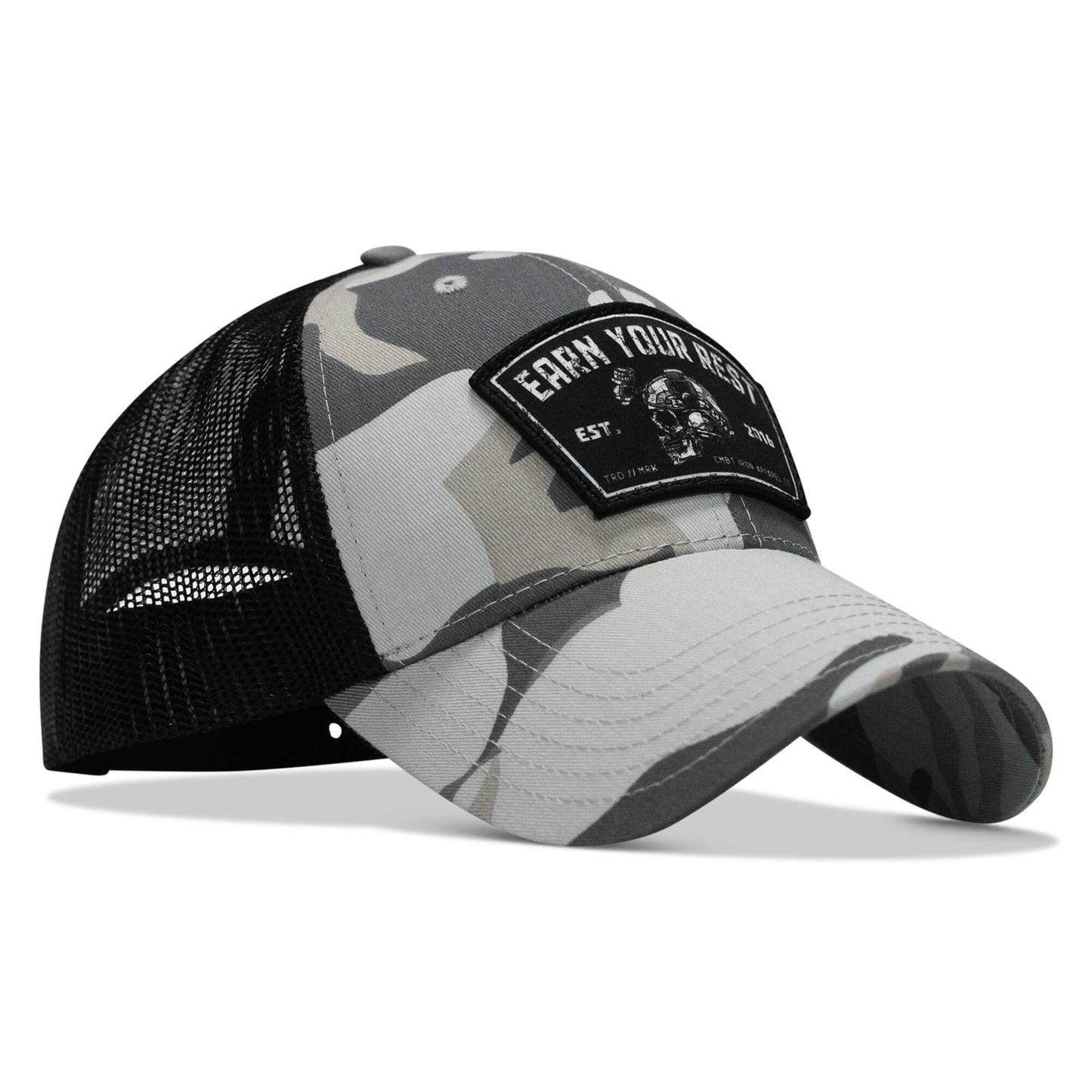 Earn Your Rest Patch Snapback Hat