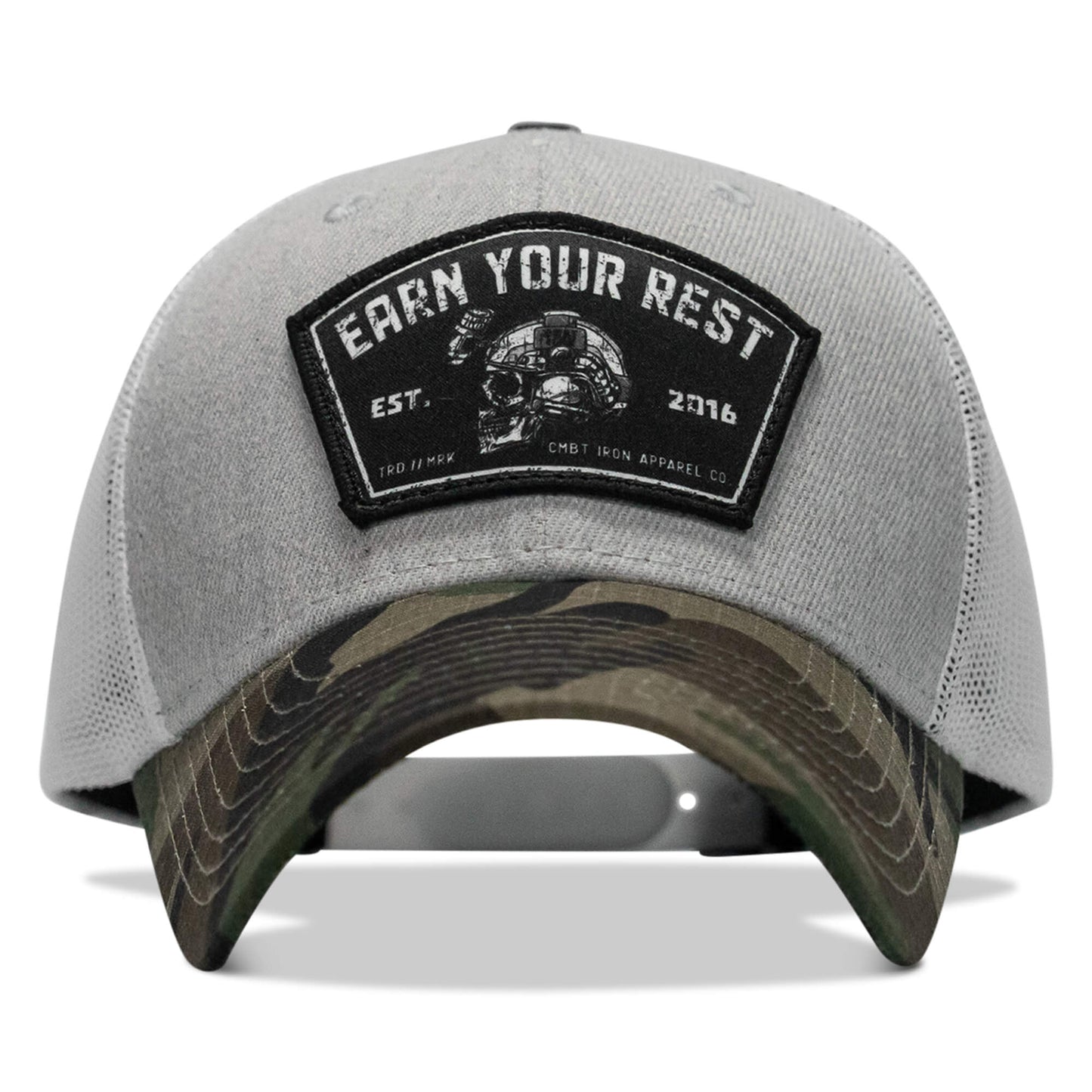 Earn Your Rest Patch Snapback Hat