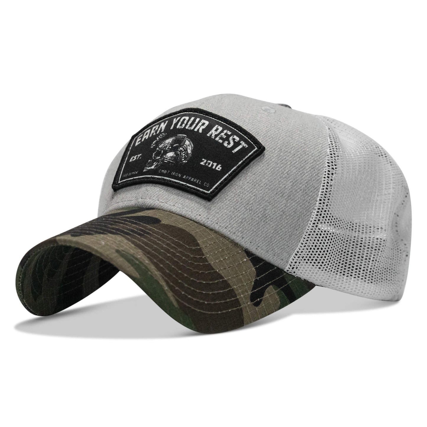 Earn Your Rest Patch Original Ripstop Snapback Hat