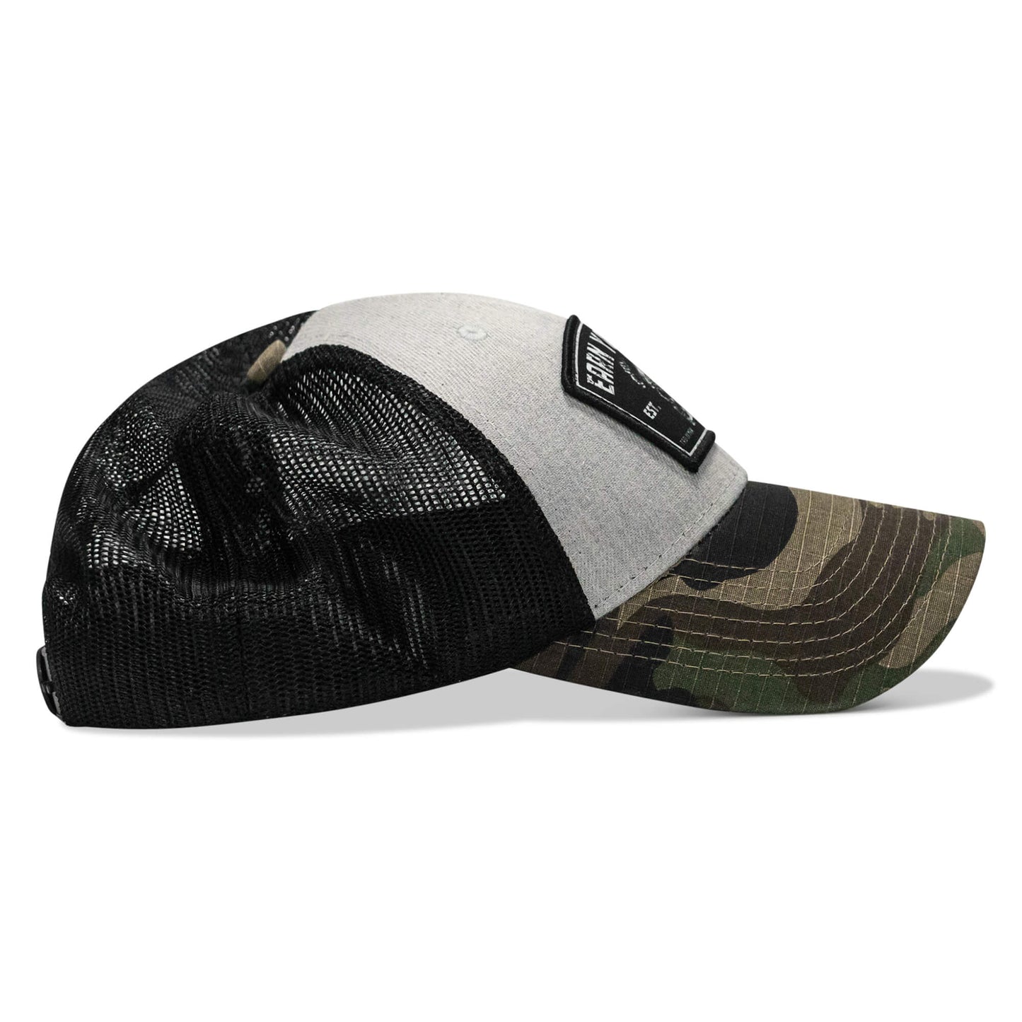 Earn Your Rest Patch Snapback Hat