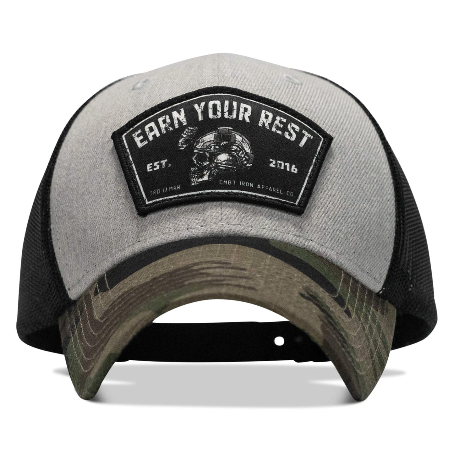 Earn Your Rest Patch Original Ripstop Snapback Hat