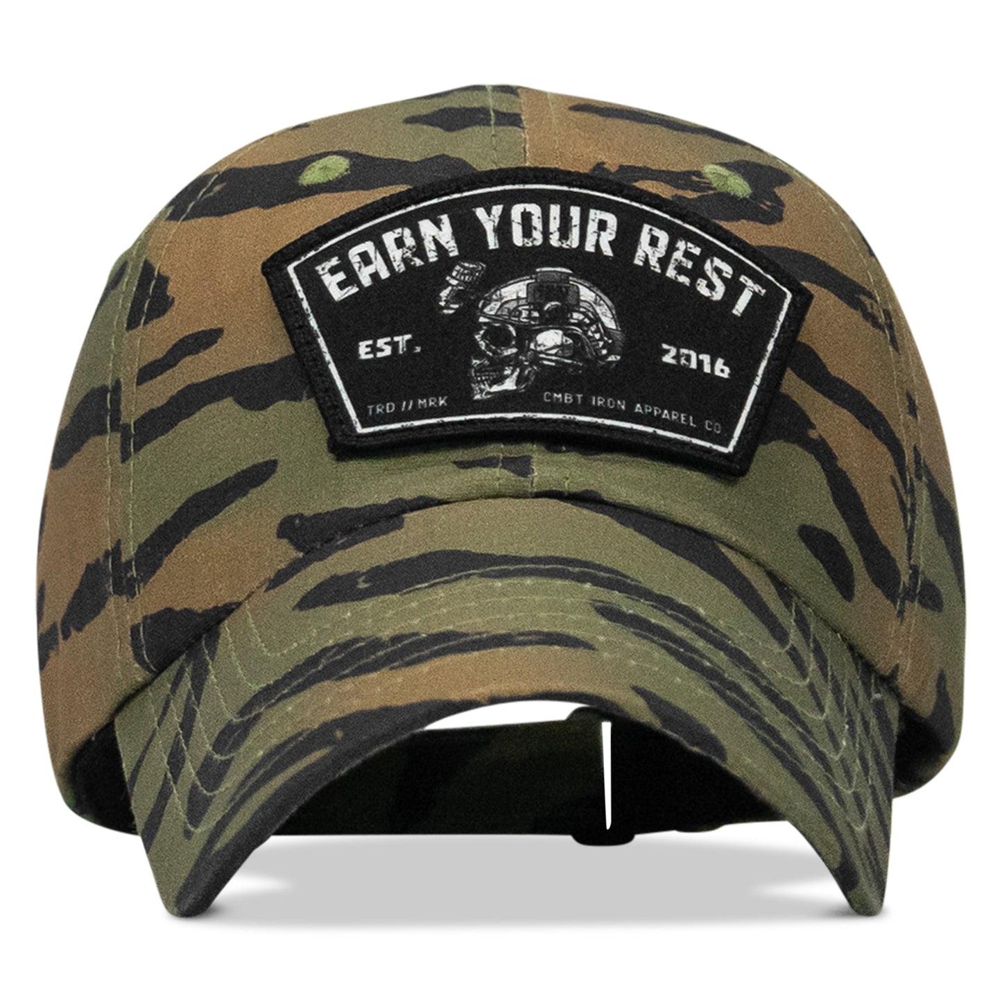 Earn Your Rest Patch Tactical Ripstop Mesh Snapback Hat