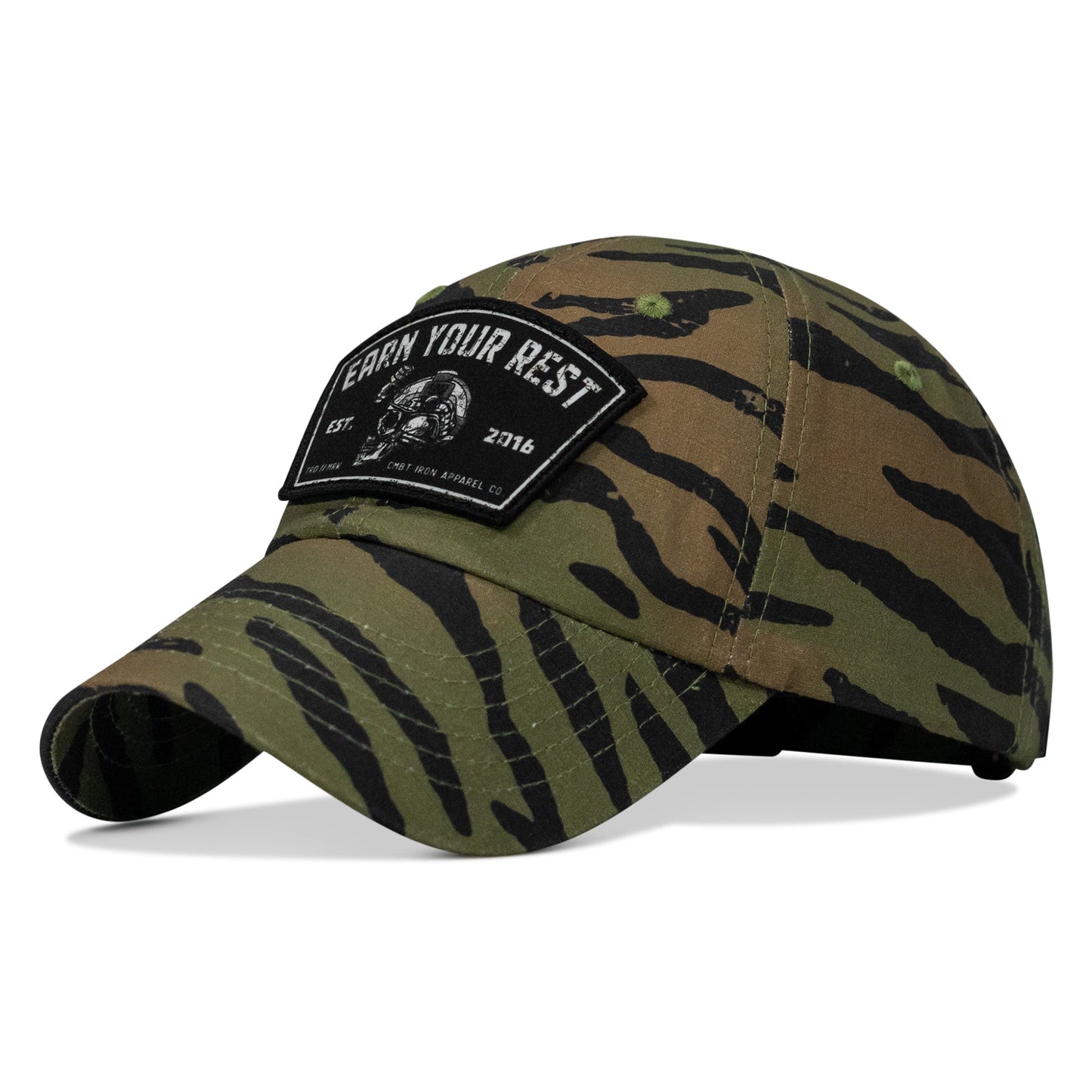 Earn Your Rest Patch Tactical Ripstop Mesh Snapback Hat