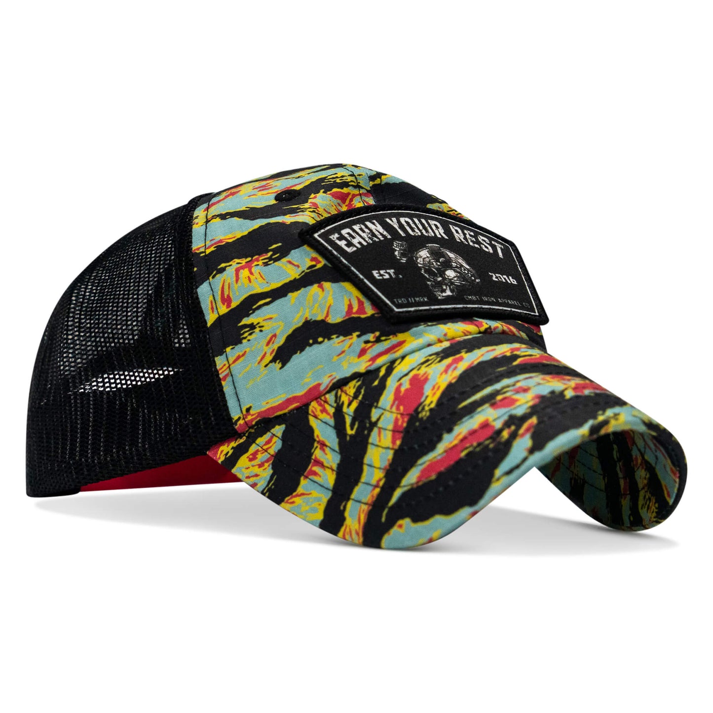 Earn Your Rest Patch Tactical Ripstop Mesh Snapback Hat