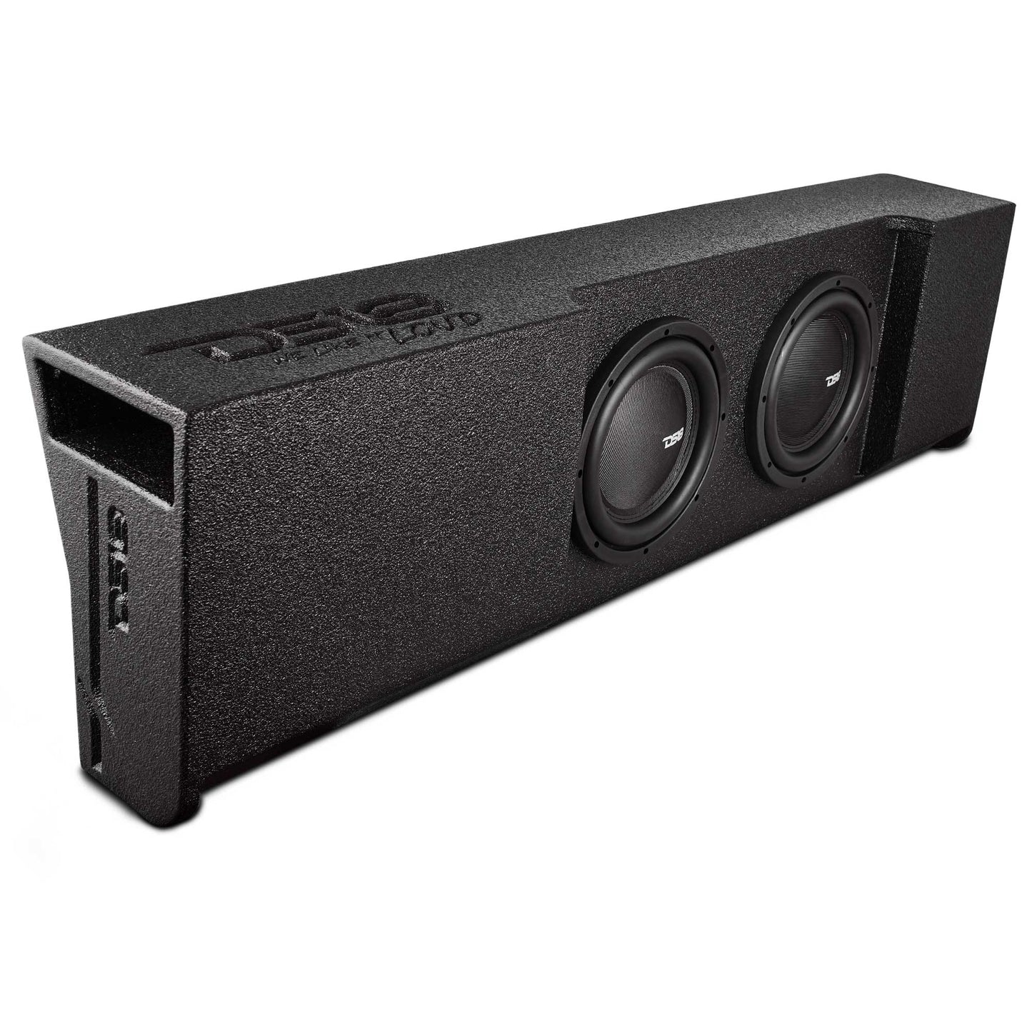 Loaded 2 x 10" Subwoofer Enclosure for 2009 - UP Ford F-150 Crew Cab 2017 – 2026 Super Duty F-250 / F-350 Crew Cab
