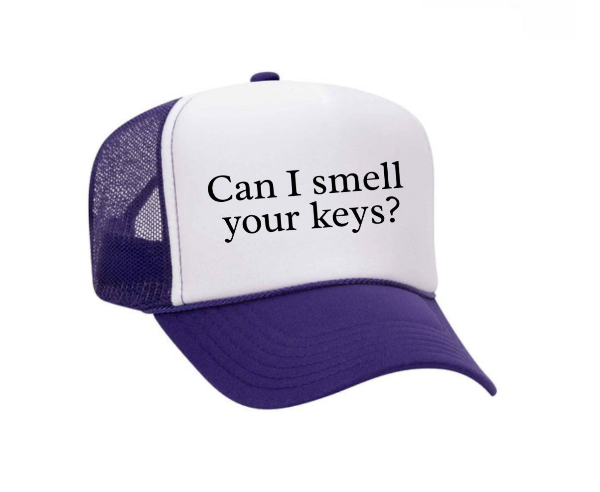 Can I Smell Your Keys? Trucker Hat