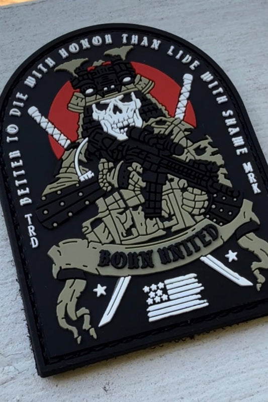 With Honor PVC Patch