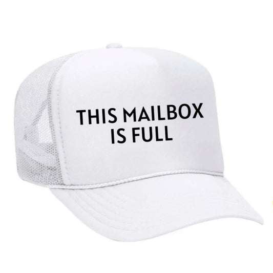This Mailbox Is Full Trucker Hat
