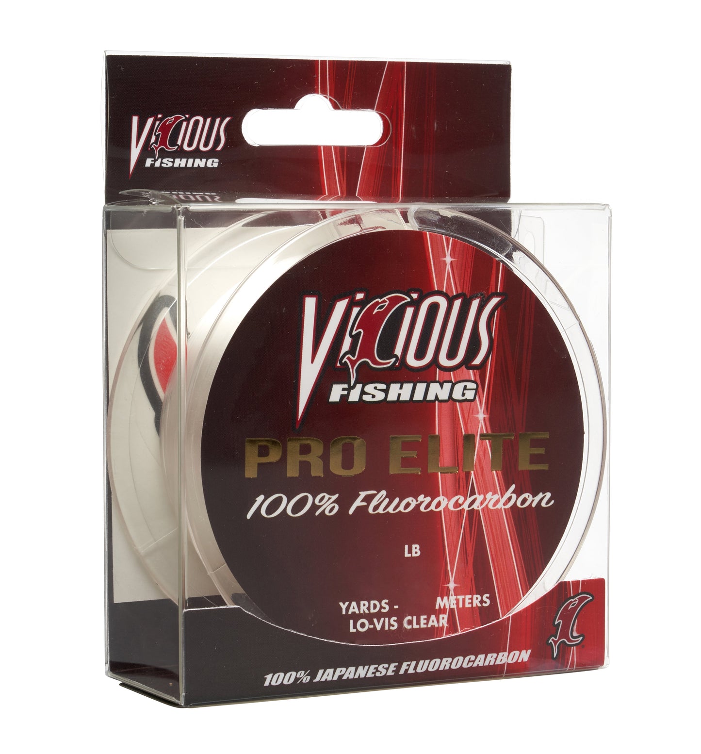 Vicious Pro Elite 100% Japanese Fluorocarbon - 17 LB Test