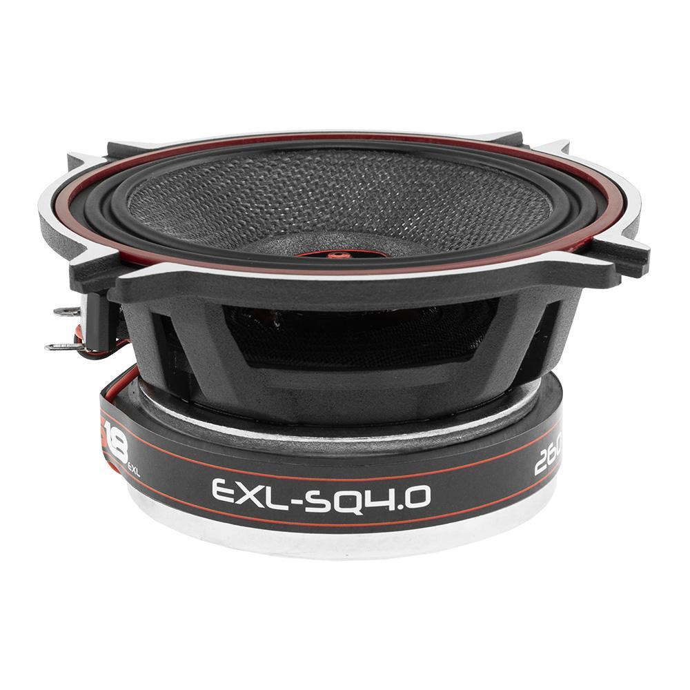 EXL 4" 2-Way Coaxial Speaker with Fiber Glass Cone | 60W RMS 3-Ohm