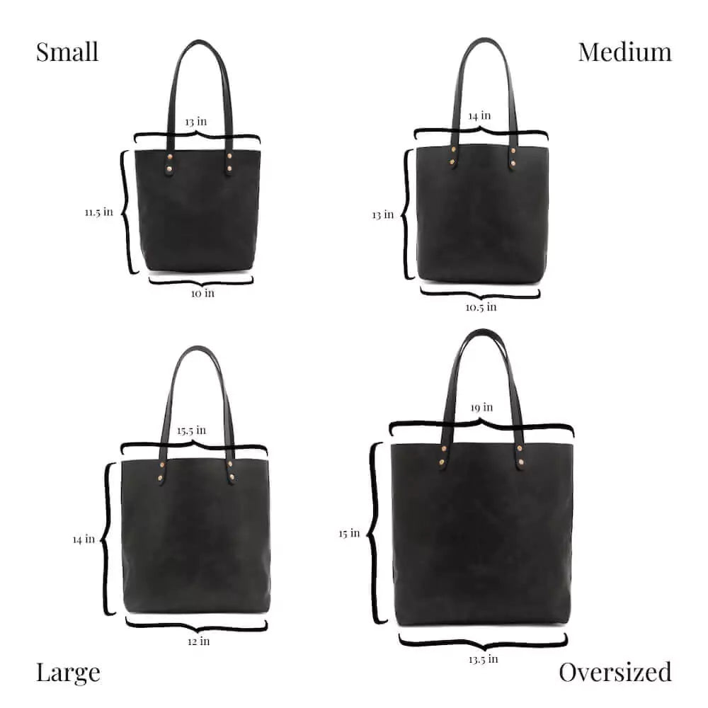 Eden SMALL Leather Tote Bag - Classic