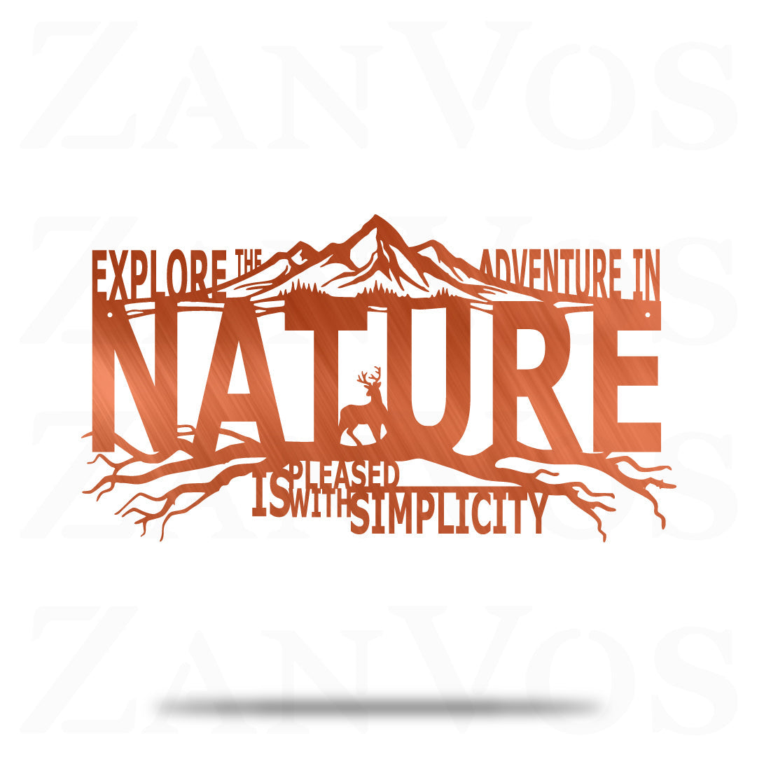 Explore The Adventure In Nature