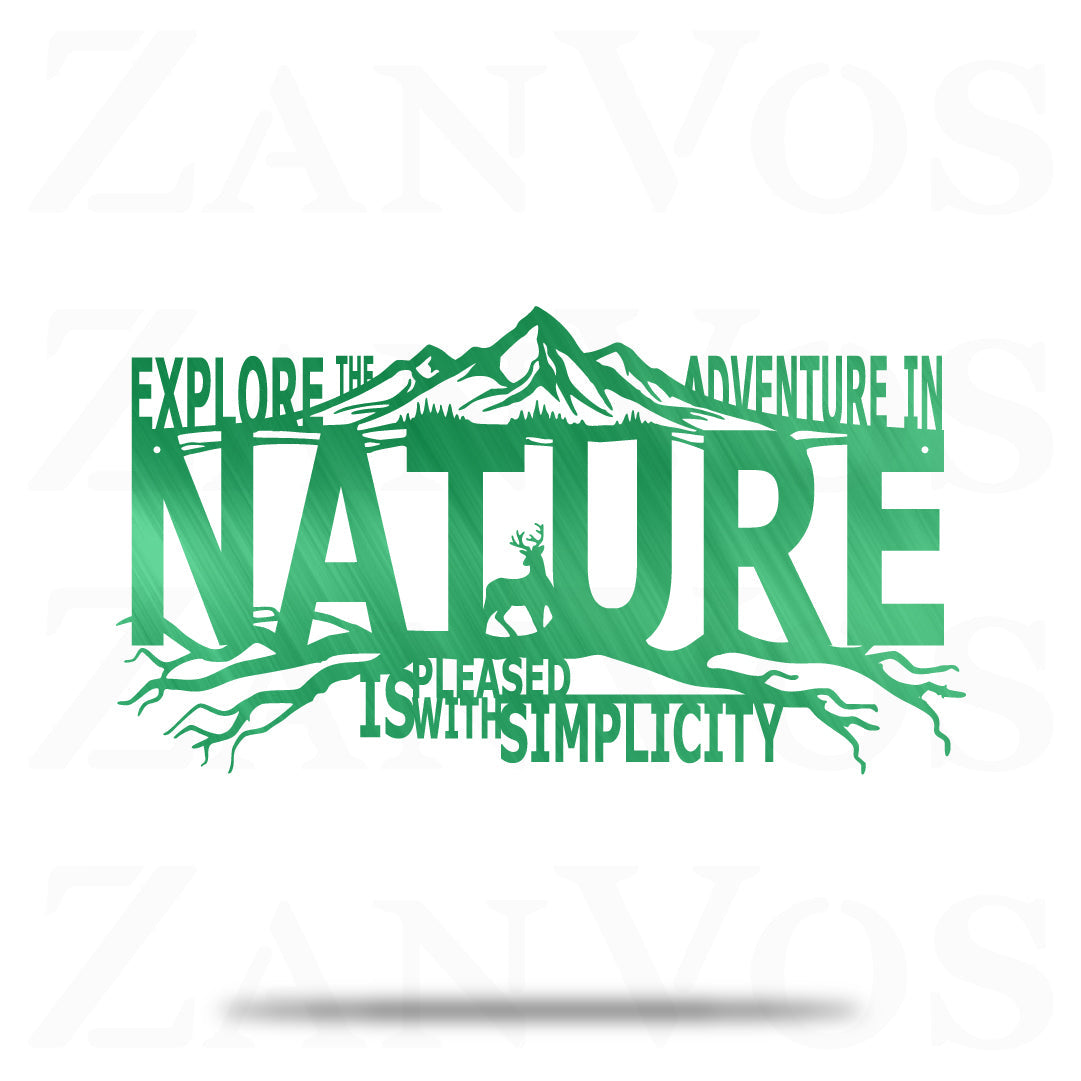 Explore The Adventure In Nature