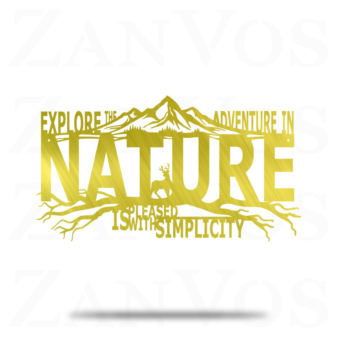 Explore The Adventure In Nature