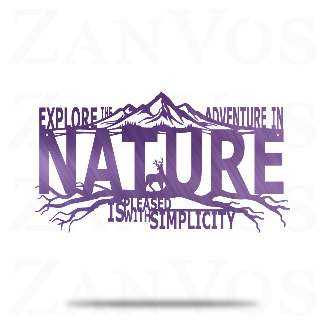 Explore The Adventure In Nature