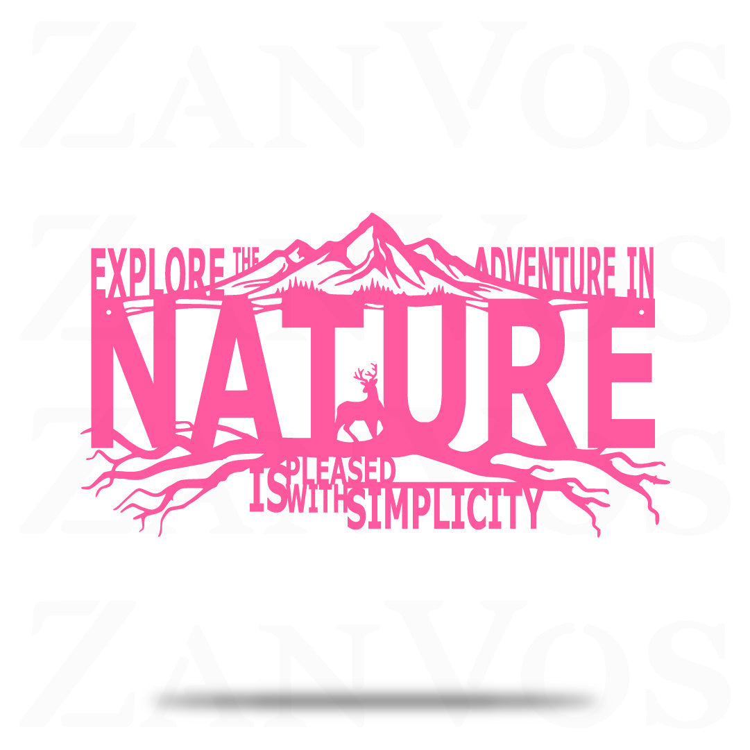 Explore The Adventure In Nature