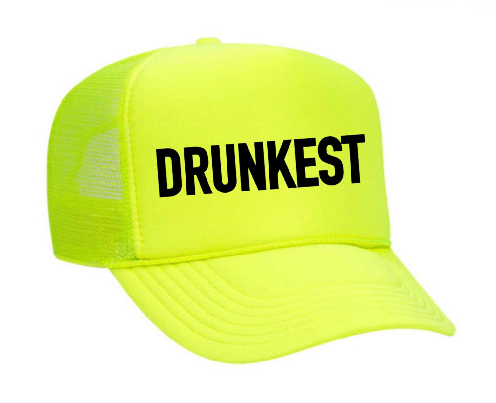Drunkest Trucker Hat